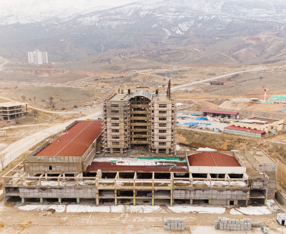 Başkan Gürkan Yimpaş Binasında Yapılan Çalışmaları İnceledi